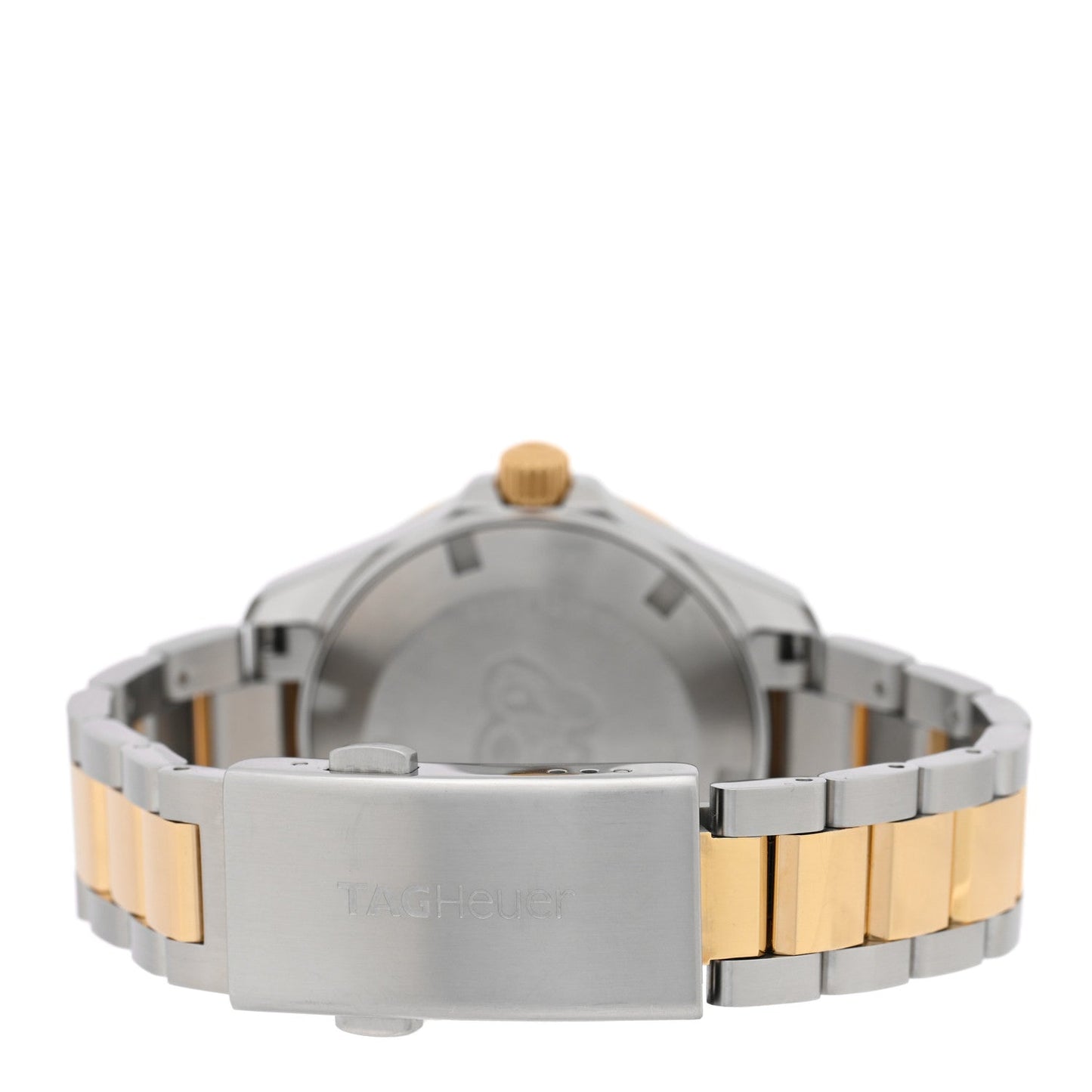 Stainless Steel 18K Yellow Gold Mother of Pearl 32mm Aquaracer Quartz Watch WBD1322