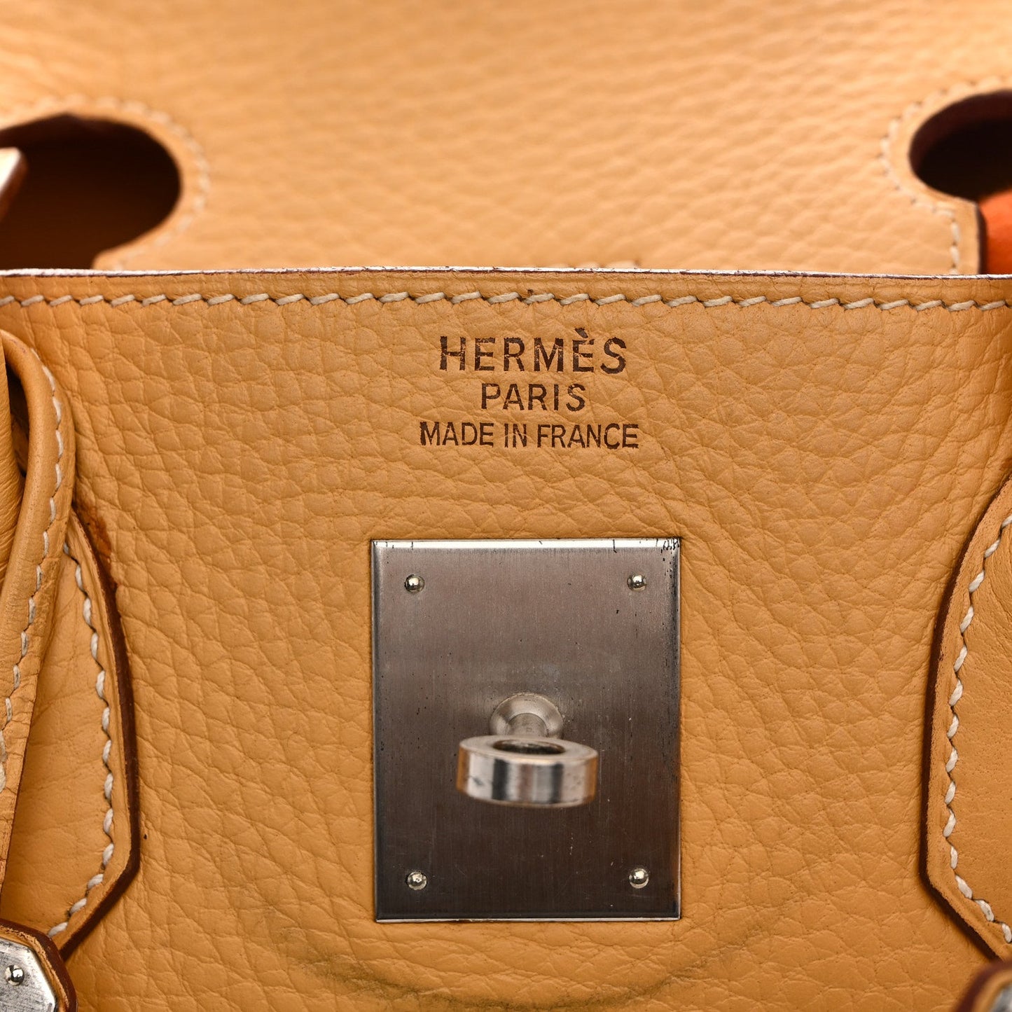 Taurillon Clemence HAC Birkin 32 Natural Sable