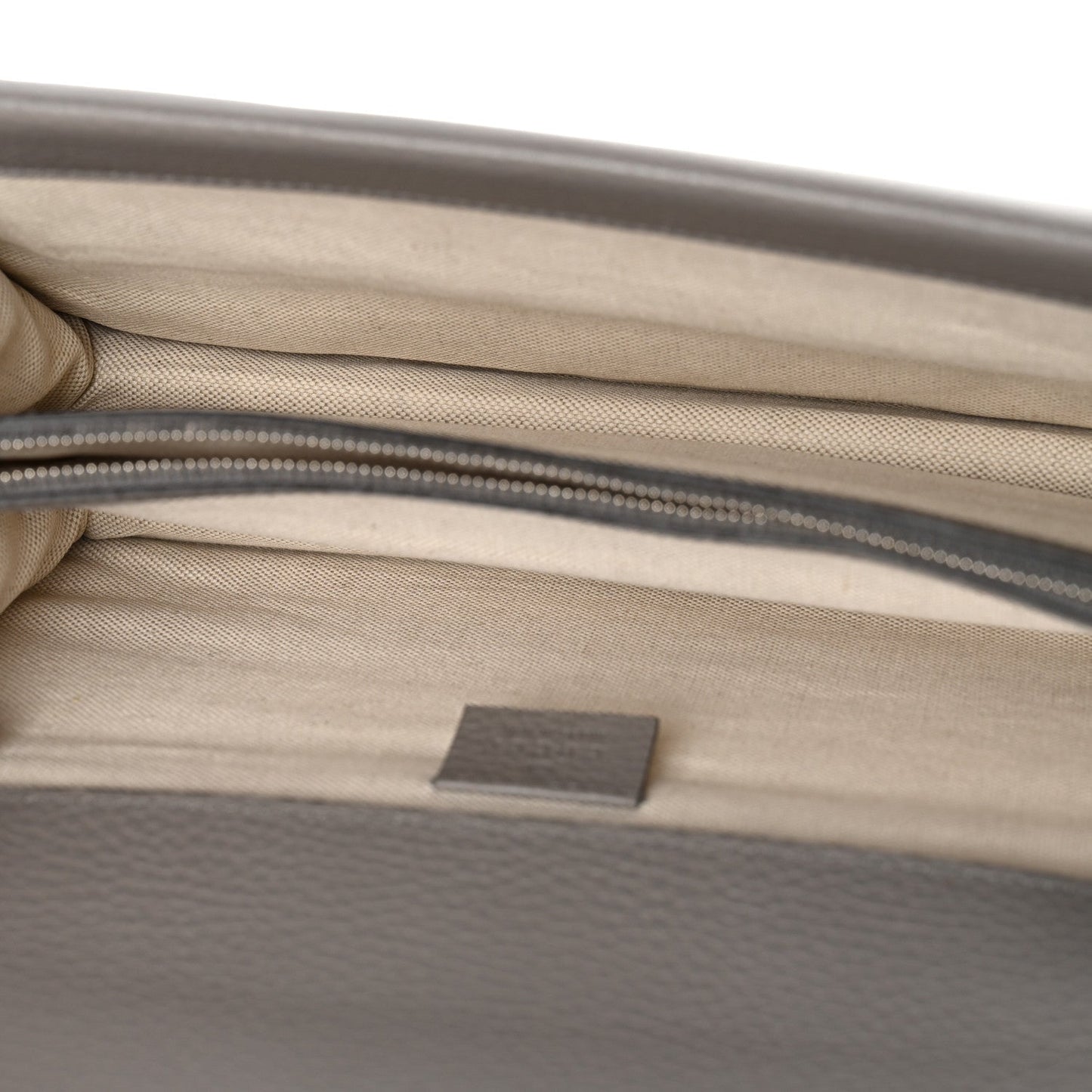 Pebbled Calfskin Small Dionysus Shoulder Bag Dusty Grey