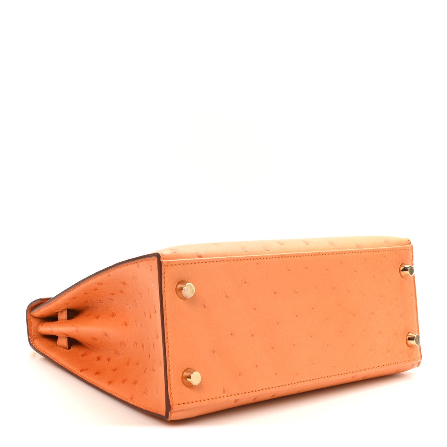 Ostrich Kelly Sellier 25 Abricot