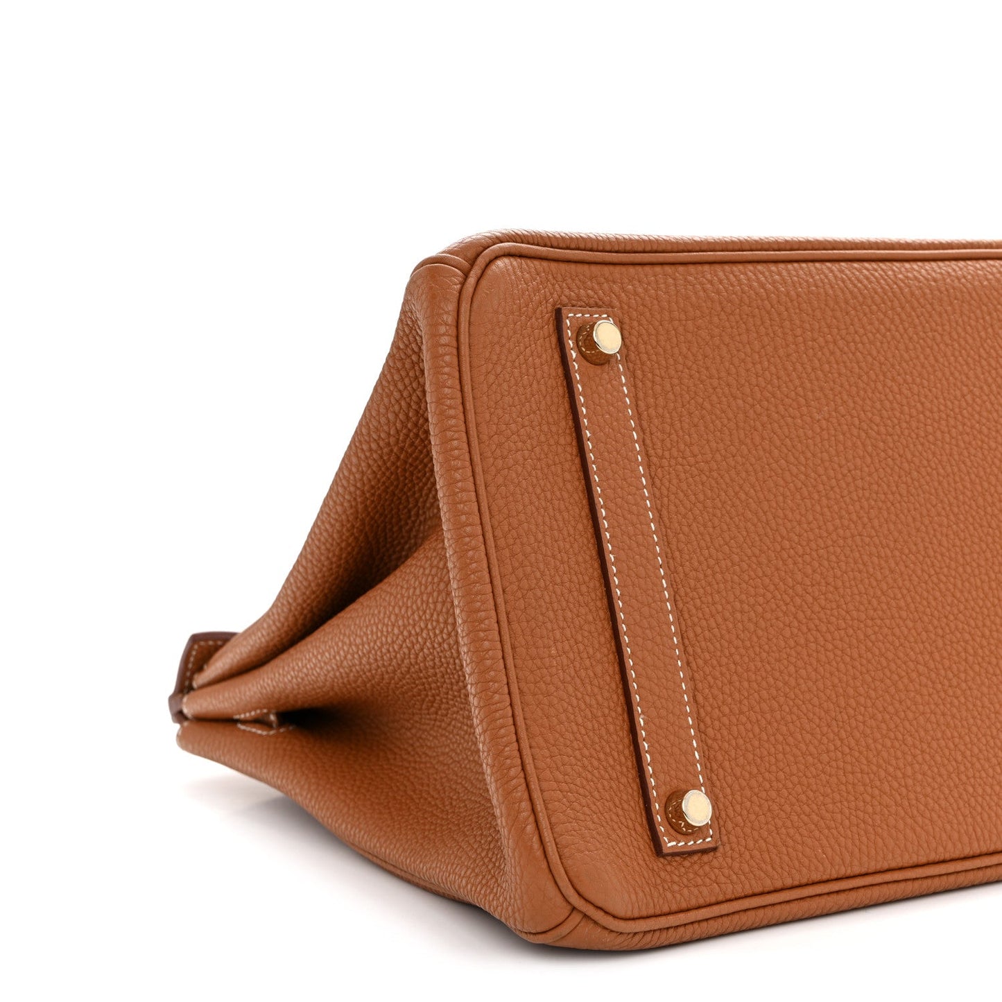 Taurillon Clemence Birkin 35 Gold