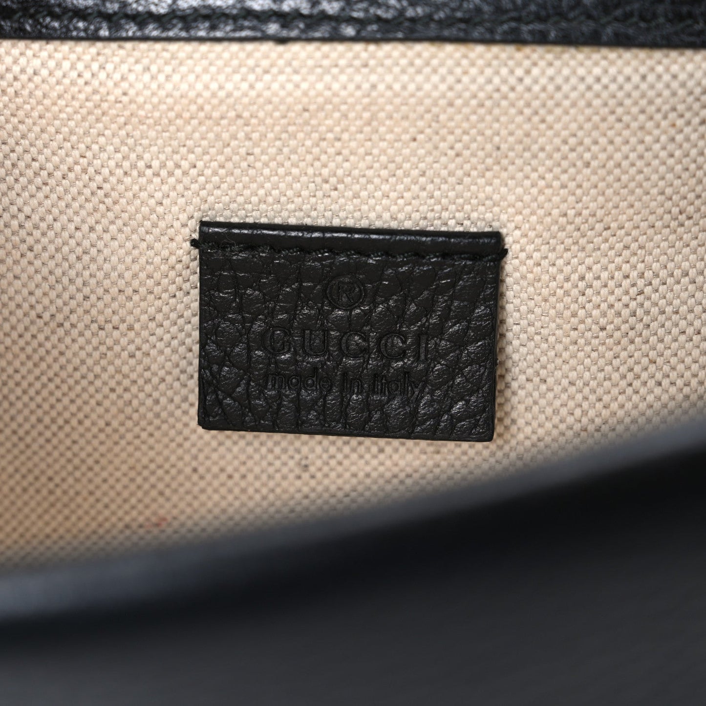 Calfskin Mini Dionysus Shoulder Bag Black