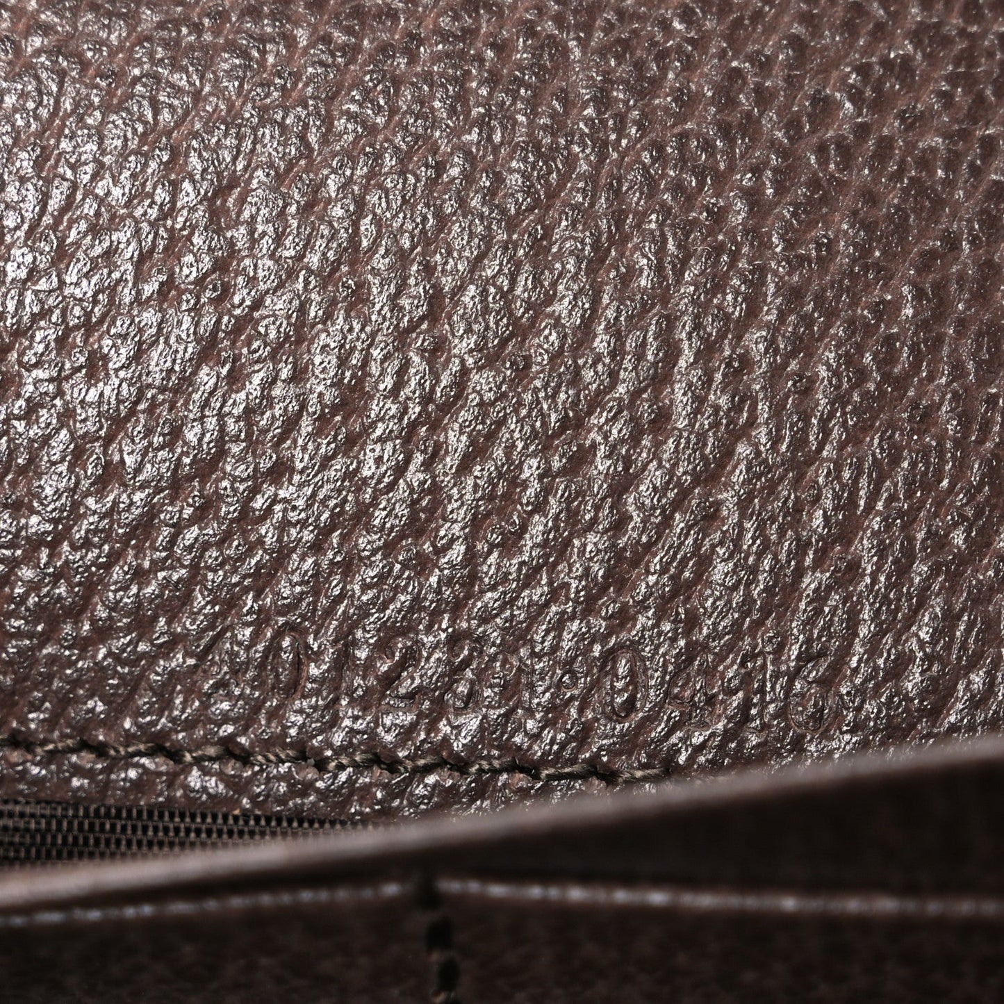 Monogram Jumbo GG Textured Dollar Calfskin Mini Dionysus Chain Wallet Camel Ebony New Acero