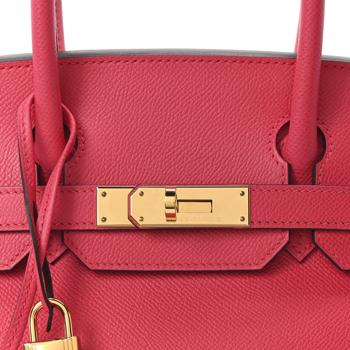 Epsom Birkin 30 Rose Extreme