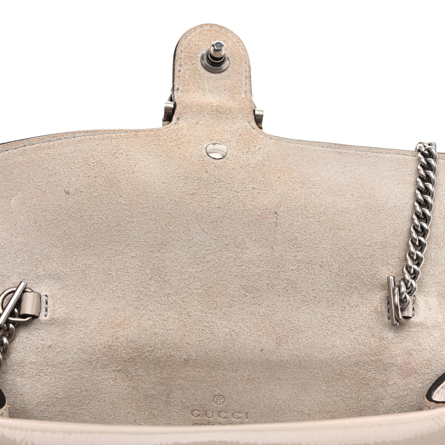 Crinkled Patent Mini Dionysus Shoulder Bag Sphinx
