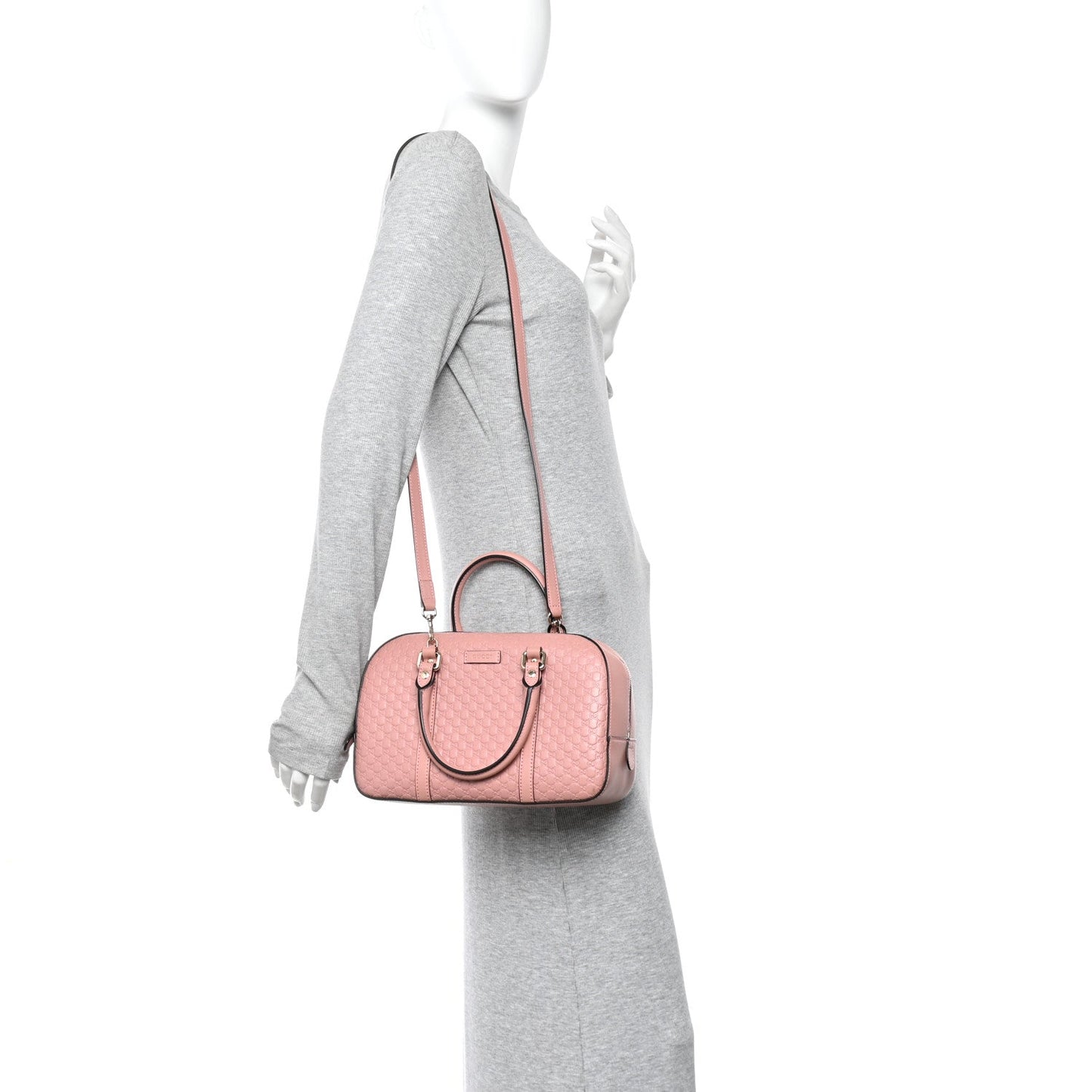 Soft Microguccissima Medium Crossbody Bag Soft Pink