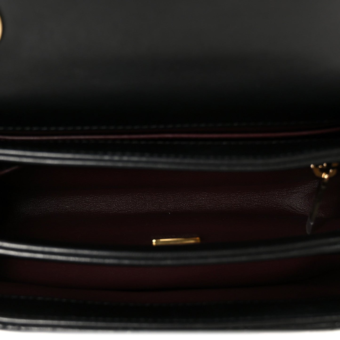 Lambskin Quilted Mini Trendy CC Dual Handle Flap Bag Black