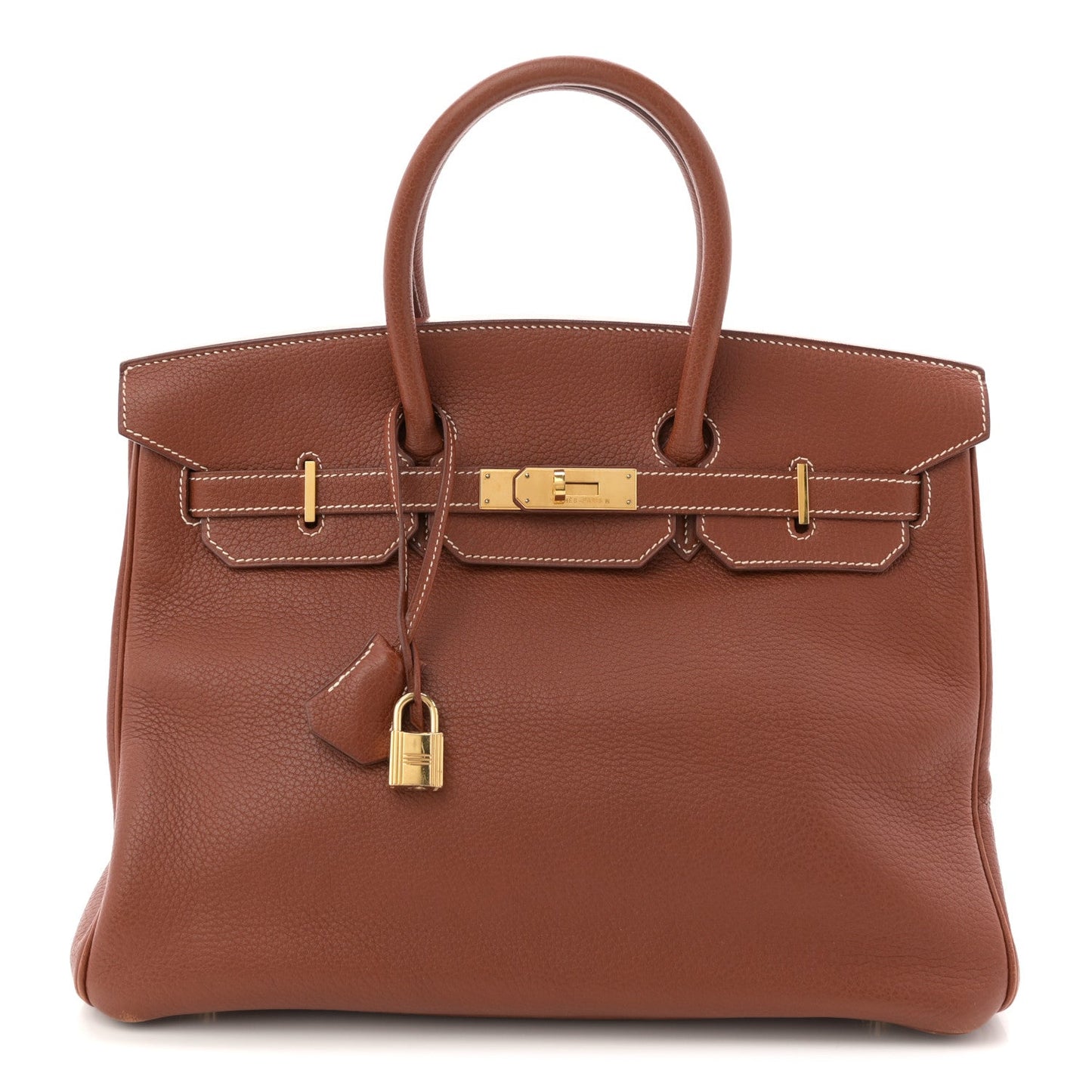 Taurillon Clemence BIRKIN 35 Gold