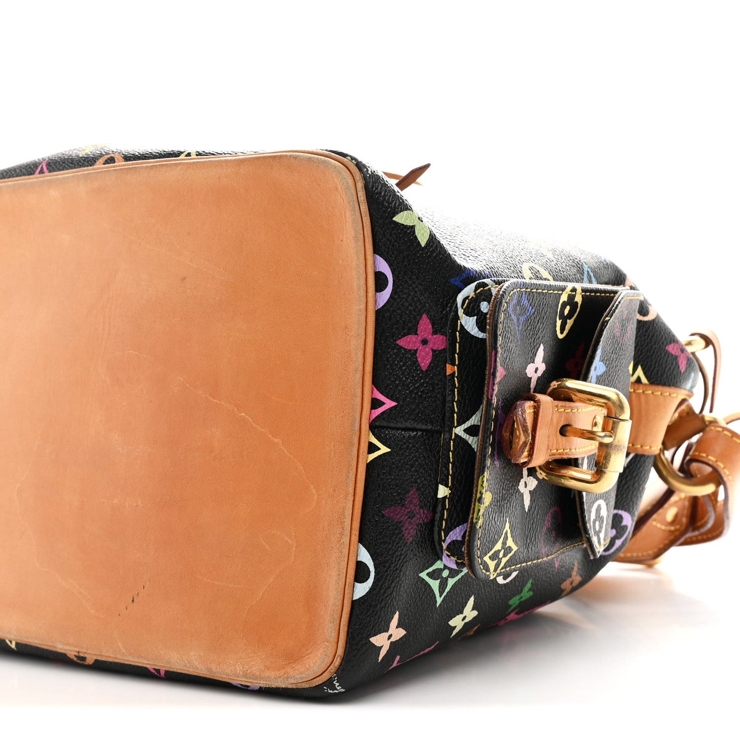 Monogram Multicolor Petit Noe Black