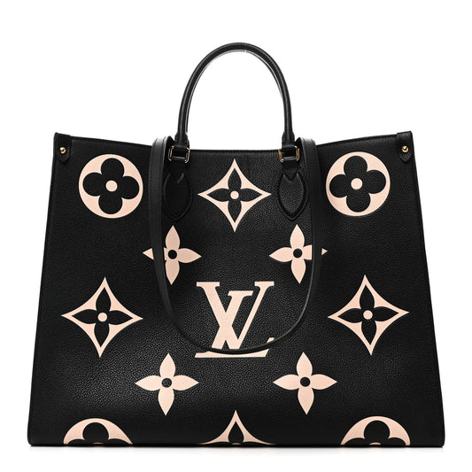 Empreinte Monogram Giant Onthego GM Black Beige