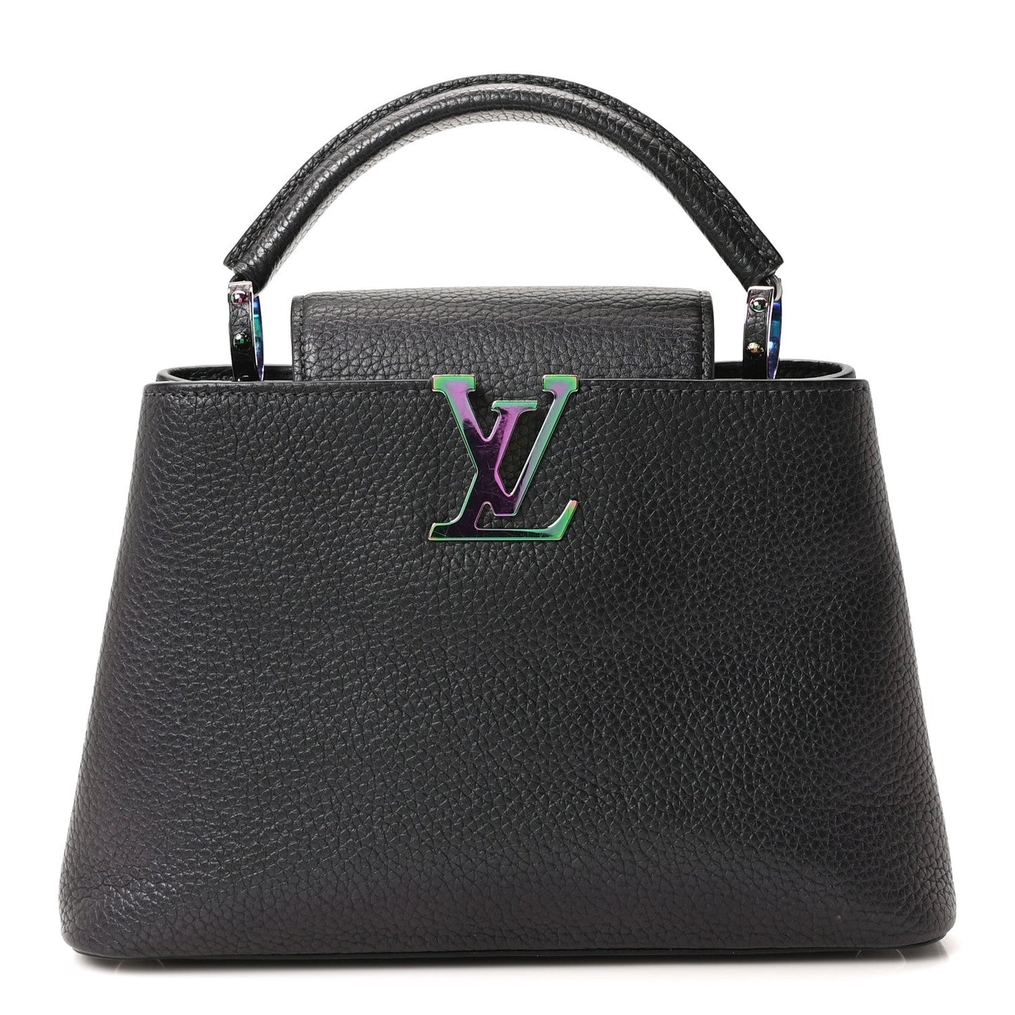 Taurillon Capucines BB Scarabeo Iridescent Black