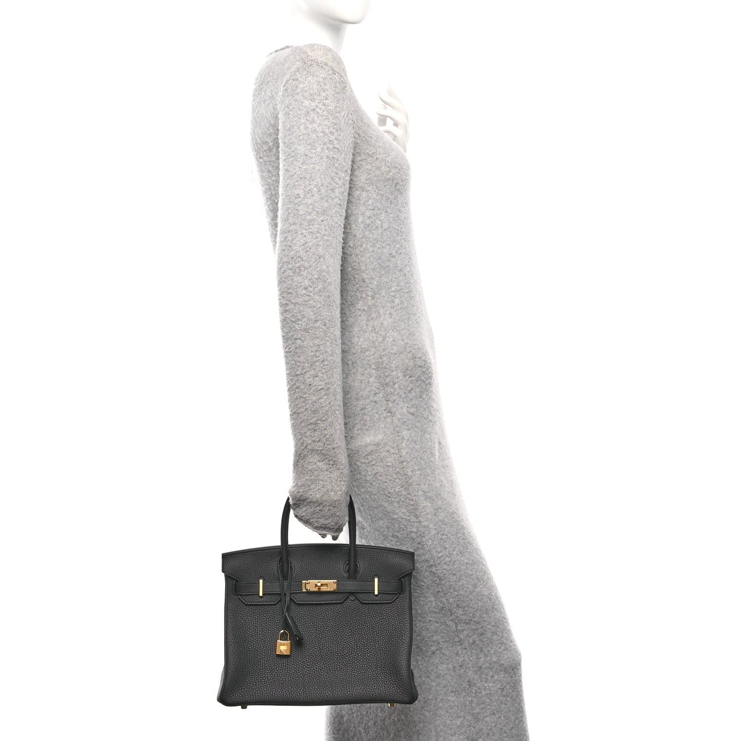 Togo Birkin 30 Black