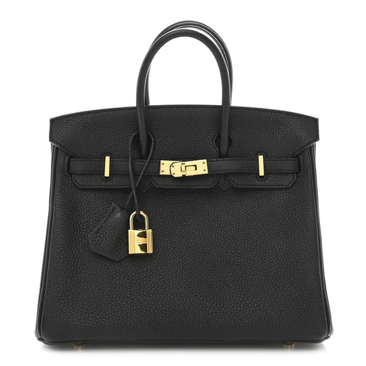Togo Birkin 25 Black