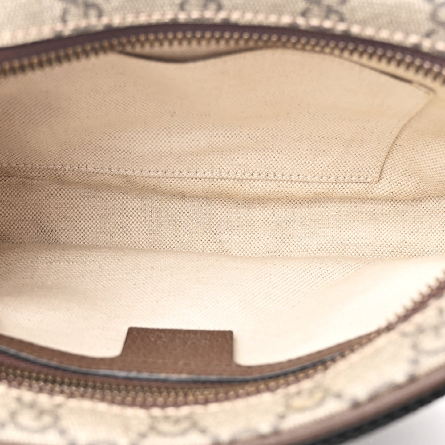 Soft GG Supreme Monogram Medium Ophidia Belt Bag Dark Brown