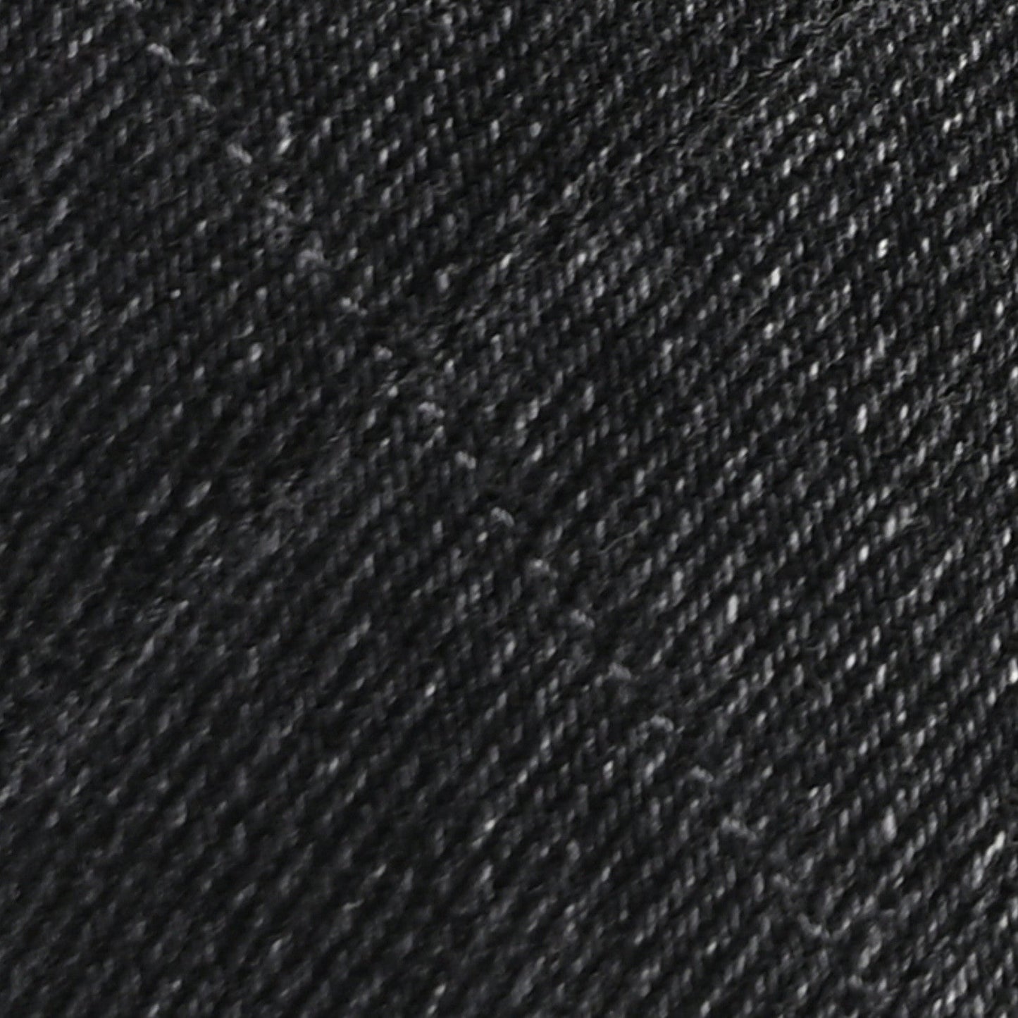 Washed Denim Quilted Medium Chanel 25 Handbag Black