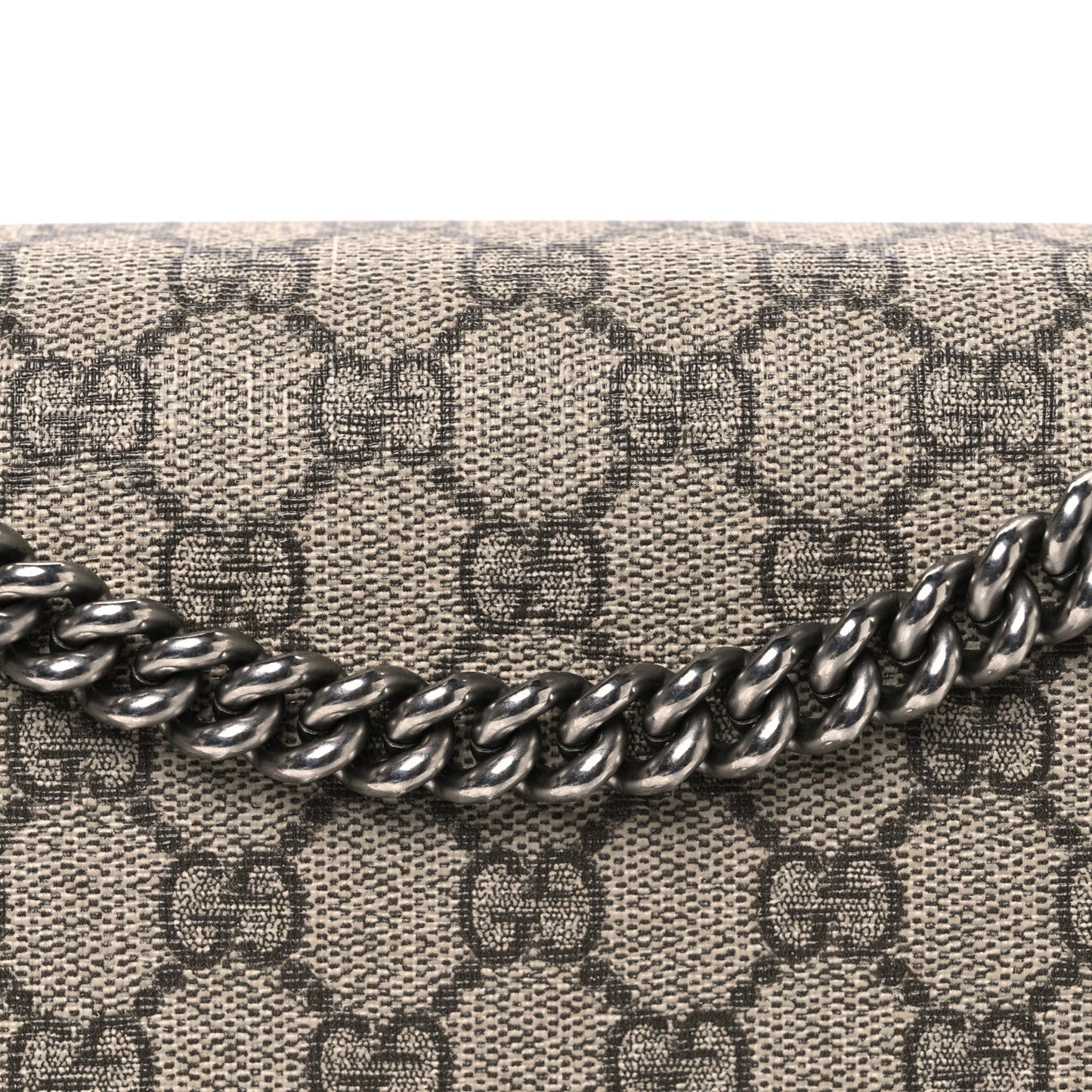 GG Supreme Monogram Medium Dionysus Shoulder Bag Taupe