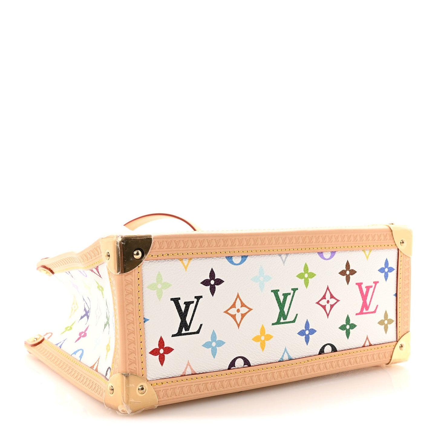 LV X TM Monogram Multicolor Onthego PM White