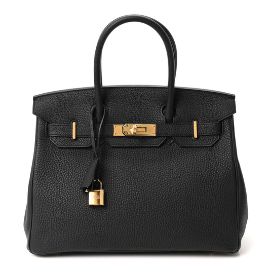 Togo Birkin 30 Black