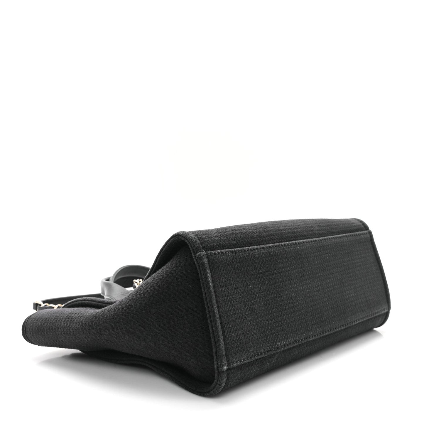 Mixed Fibers Small Deauville Tote Black