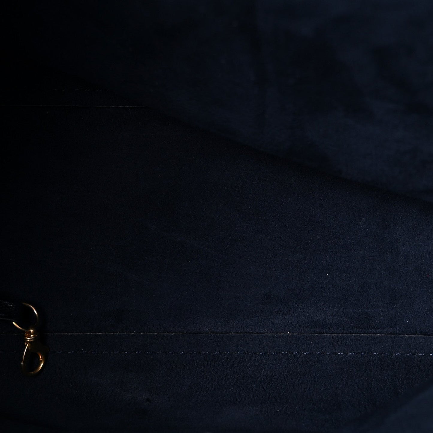 Caviar Small Studded Deauville Tote Navy