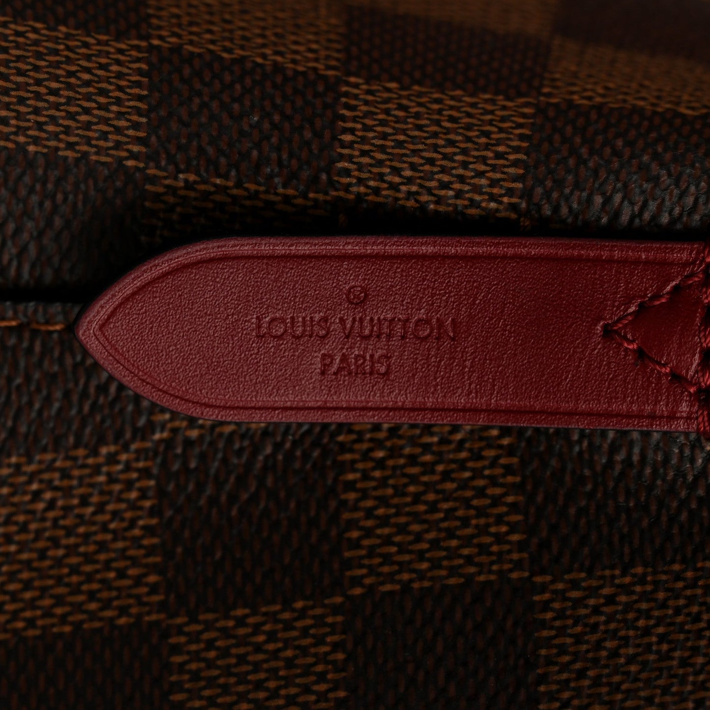 Damier Ebene Neonoe MM Cherry Berry