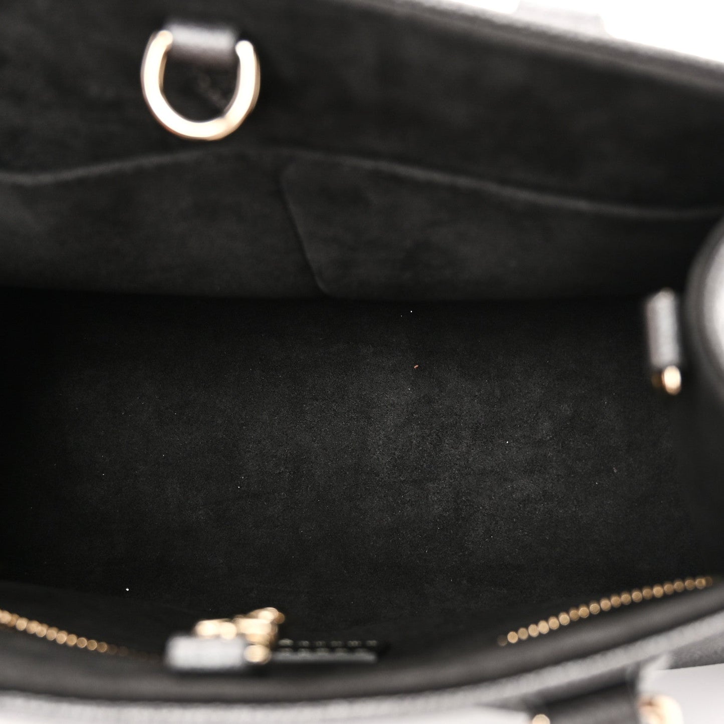 Metallic Empreinte Monogram Giant Onthego PM Gun Metal
