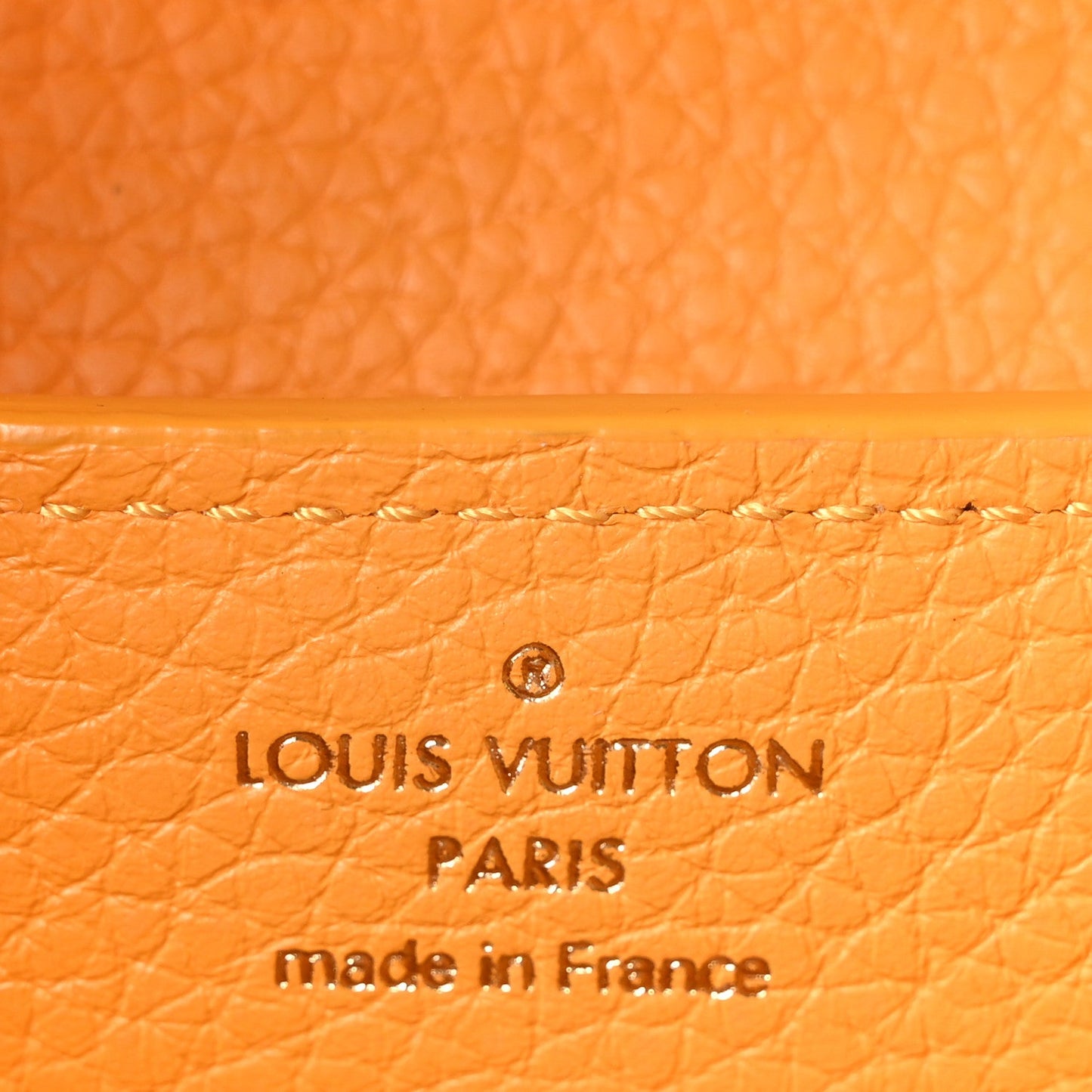 Taurillon Mini Capucines Sunbeam Yellow