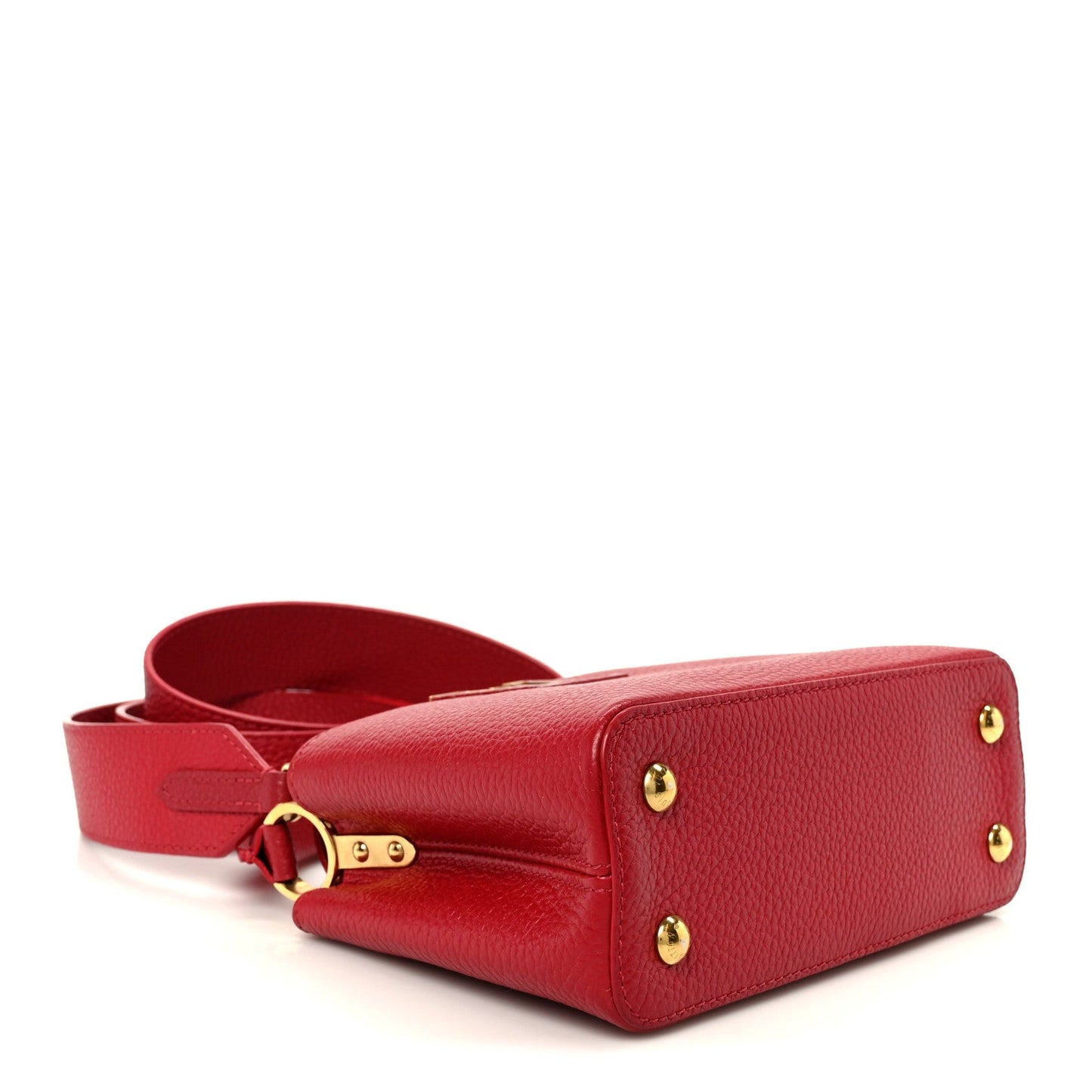 Taurillon Mini Capucines Scarlet