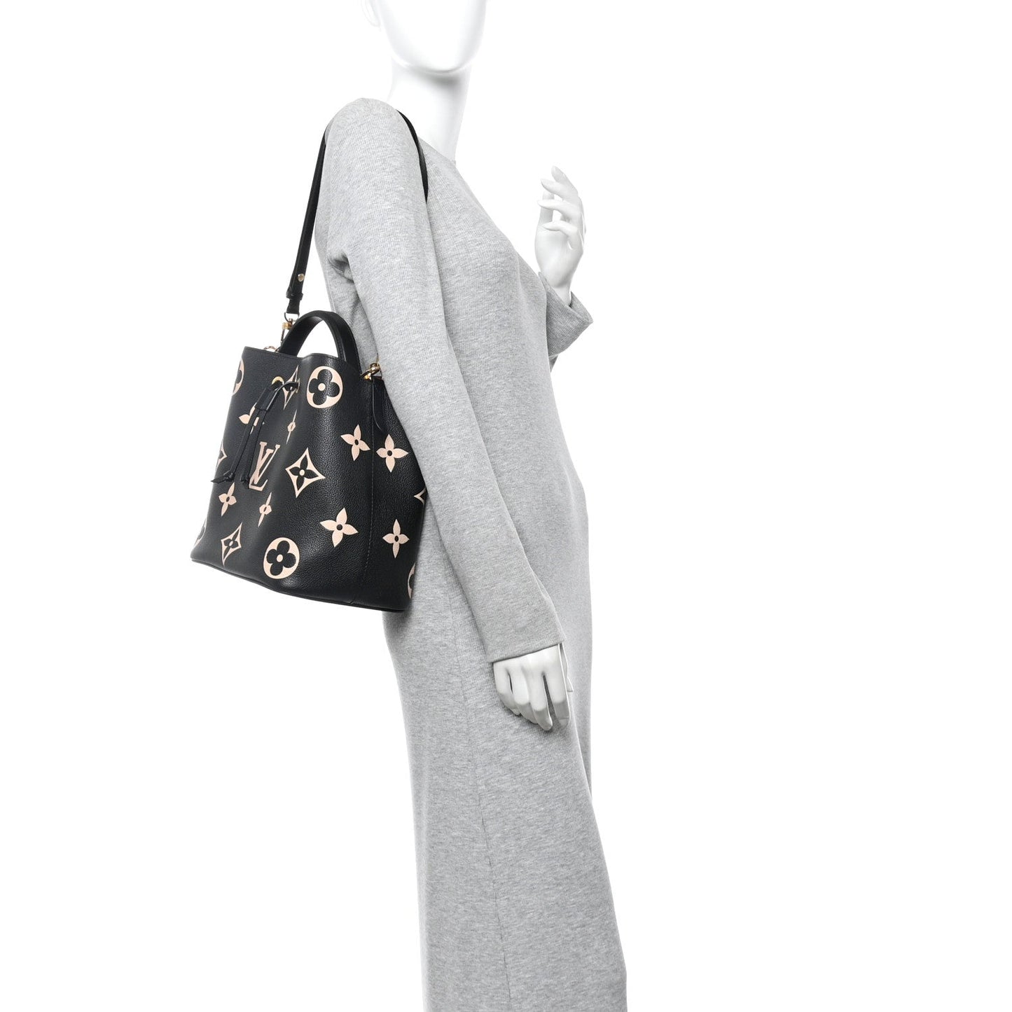 Empreinte Monogram Giant Neonoe MM Black Beige