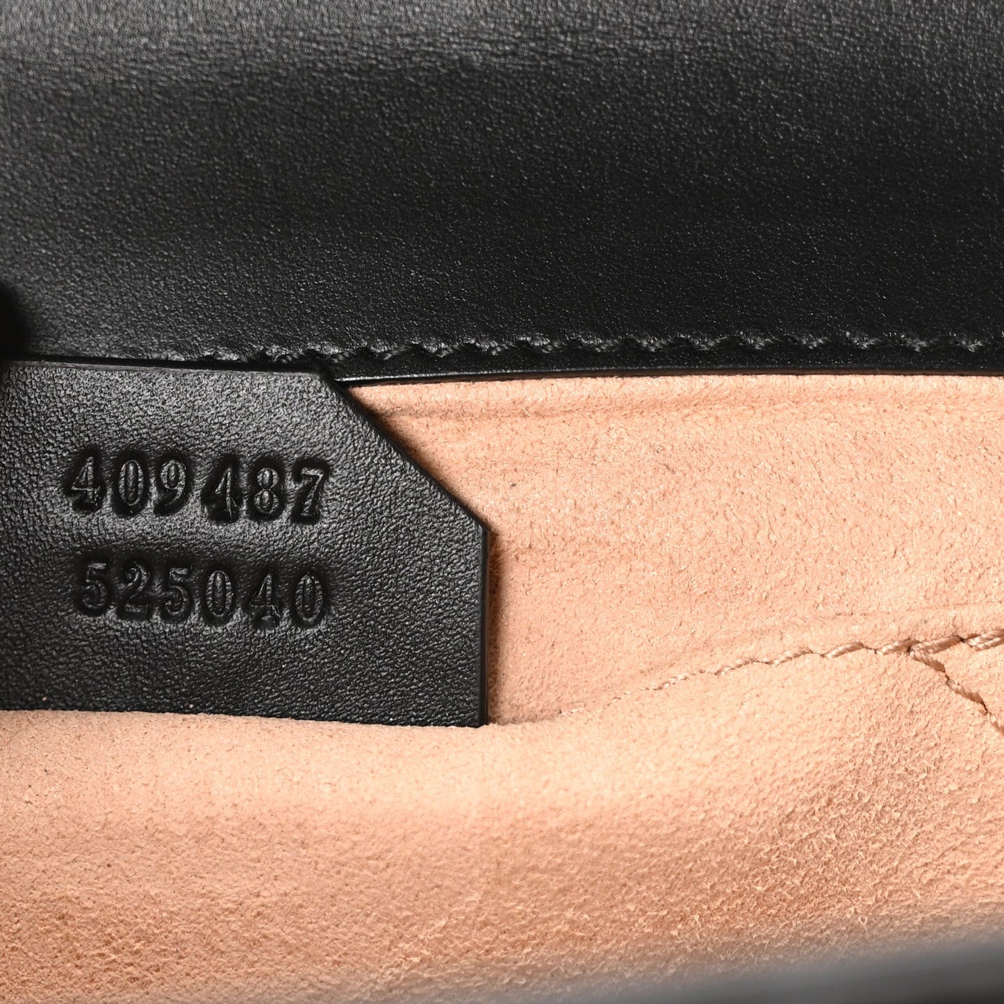 Guccissima Small Padlock Shoulder Bag Black