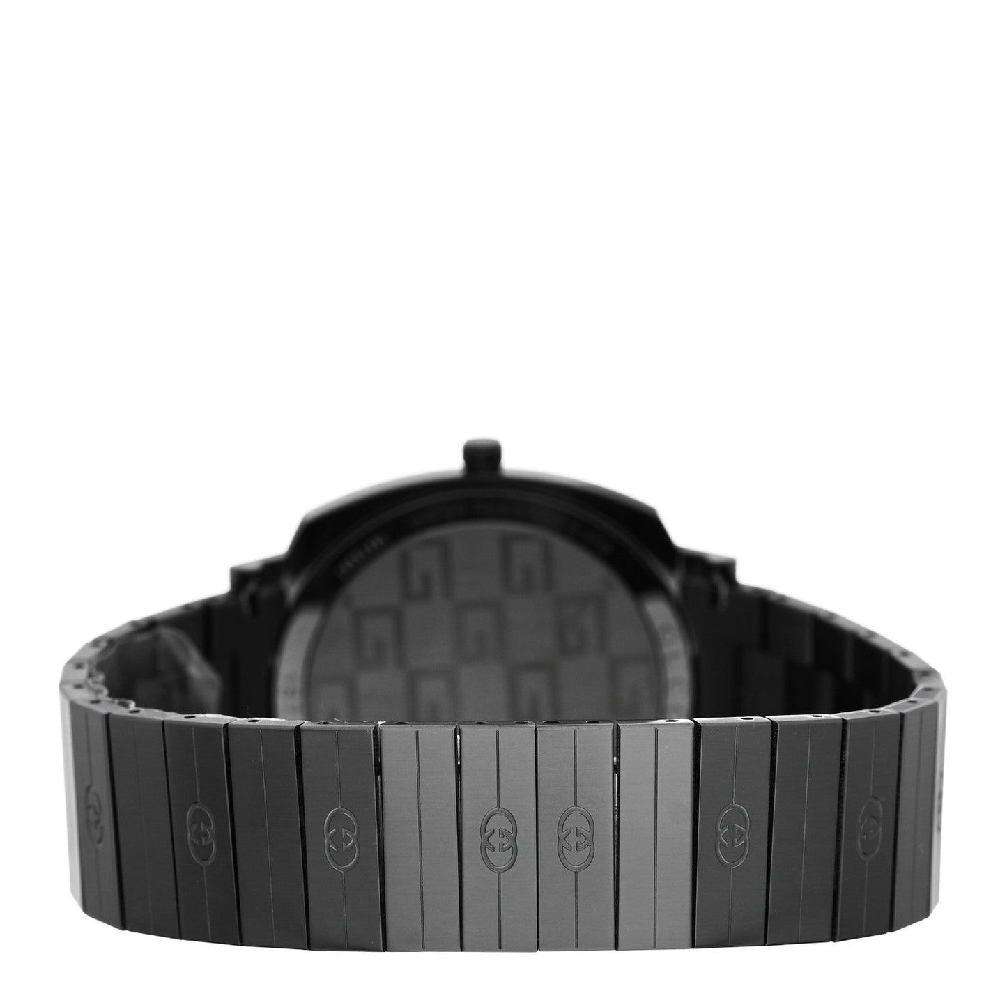 PVD Stainless Steel 38mm Grip Quartz Watch Black