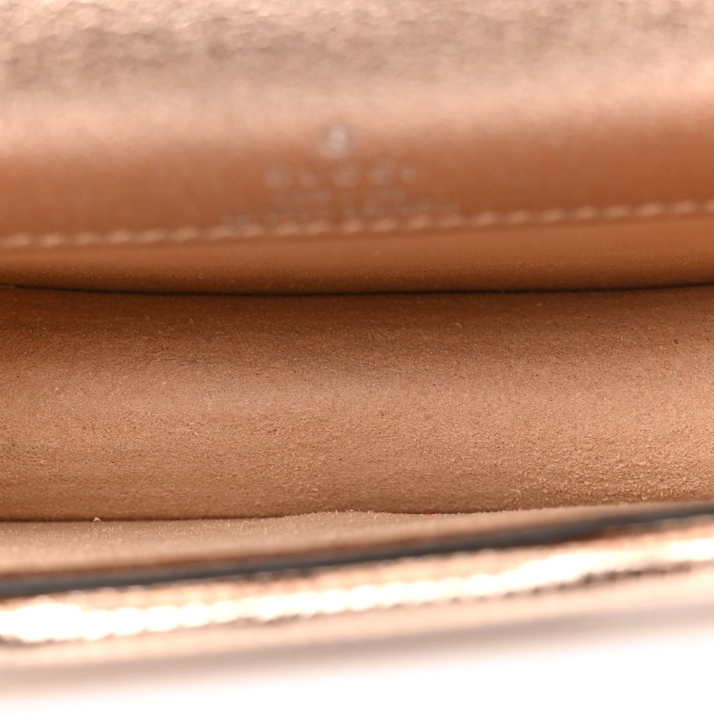 Metallic Lizard Super Mini Dionysus Bag Rame