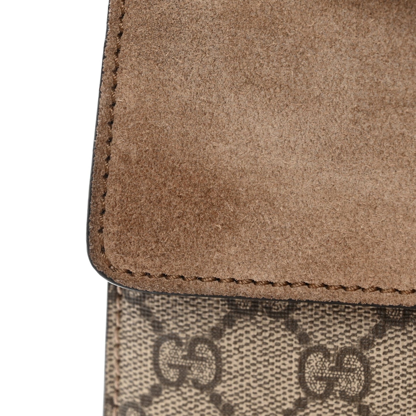 GG Supreme Monogram Small Dionysus Shoulder Bag Taupe