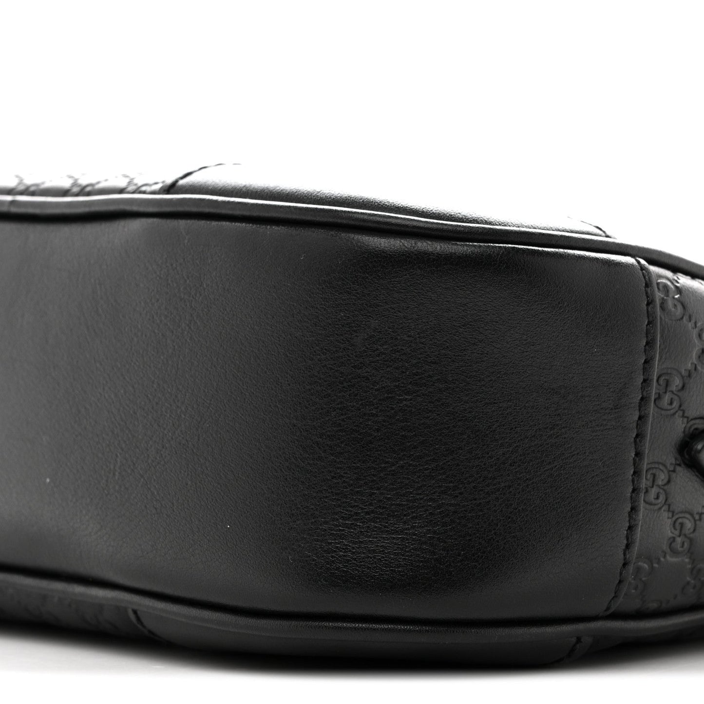 Microguccissima Mini Bree Messenger Bag Black