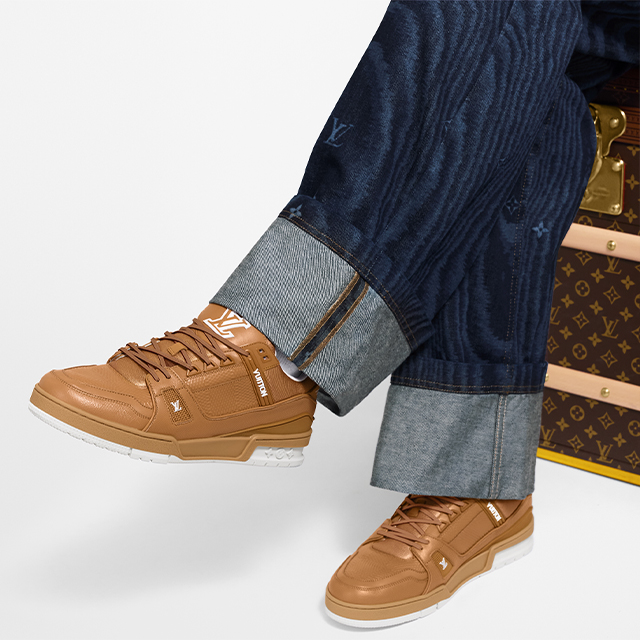 Louis Vuitton LV Trainer Sneaker ¡®Damier Cognac¡¯