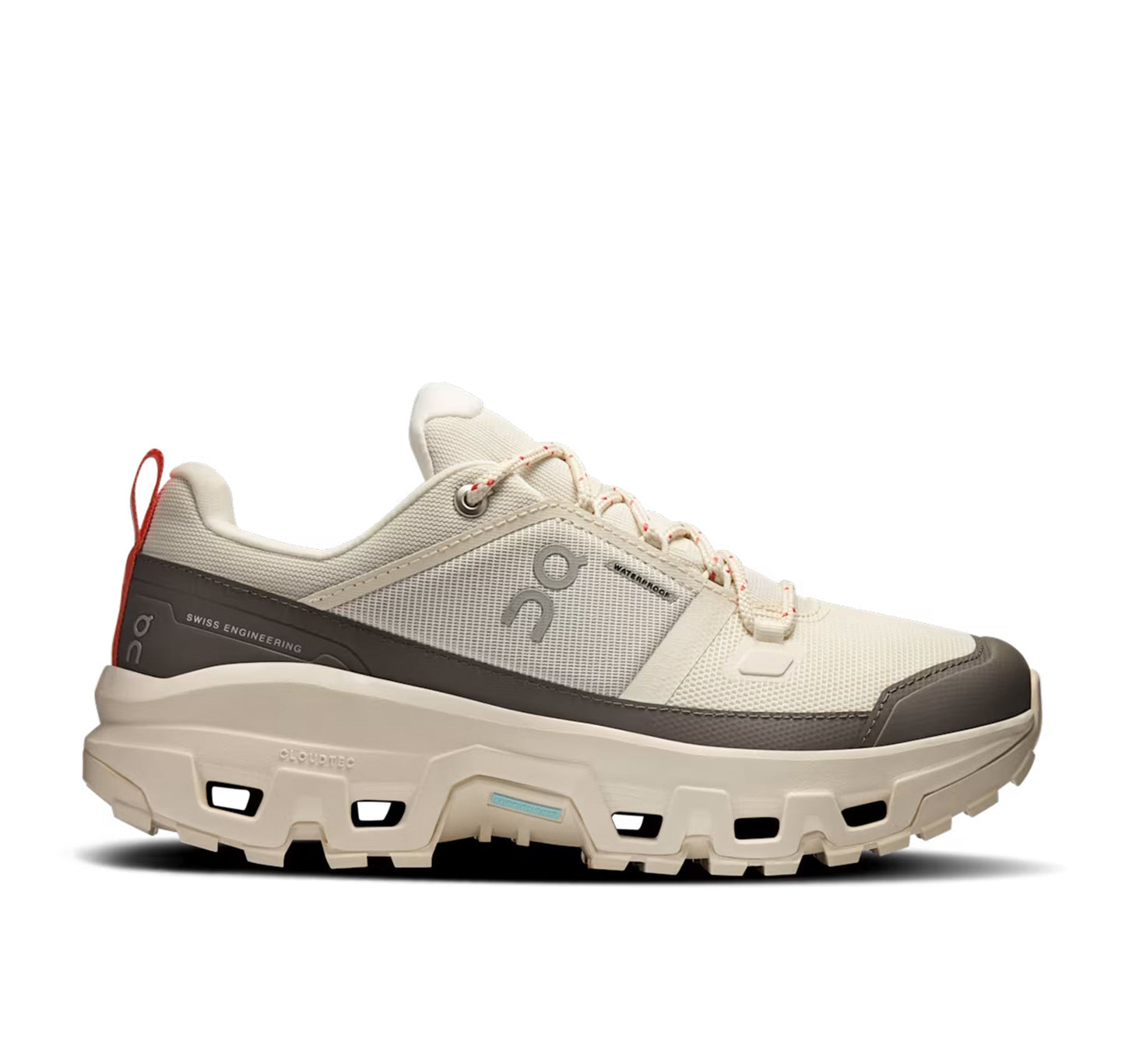 ON Men's Cloudrock Low Waterproof Ivory