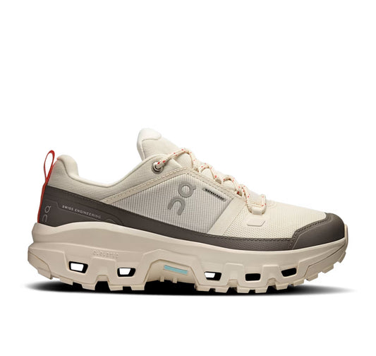 ON Men's Cloudrock Low Waterproof Ivory