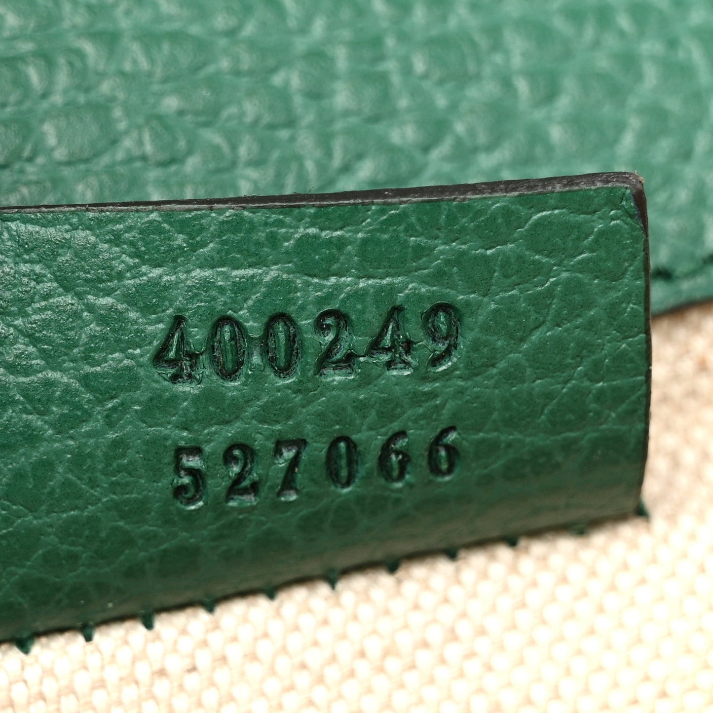 Dollar Calfskin Crystal Small Dionysus Shoulder Bag Emerald