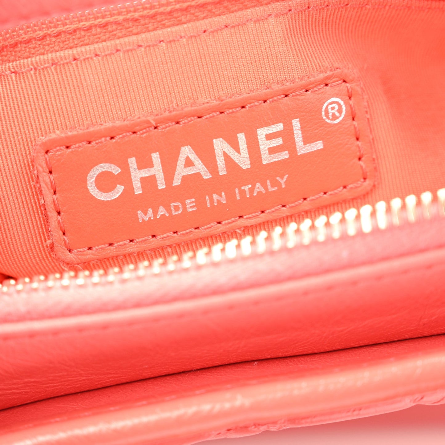 Aged Calfskin Quilted Small Gabrielle Hobo Pink