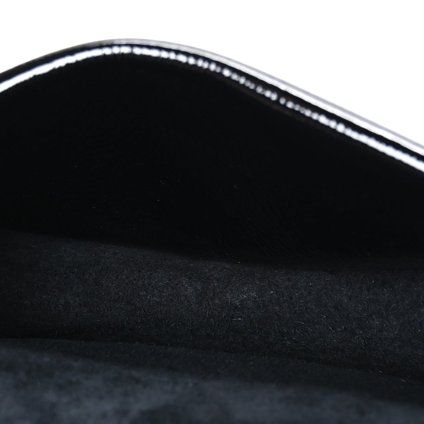 Crinkled Patent Mini Dionysus Shoulder Bag Black