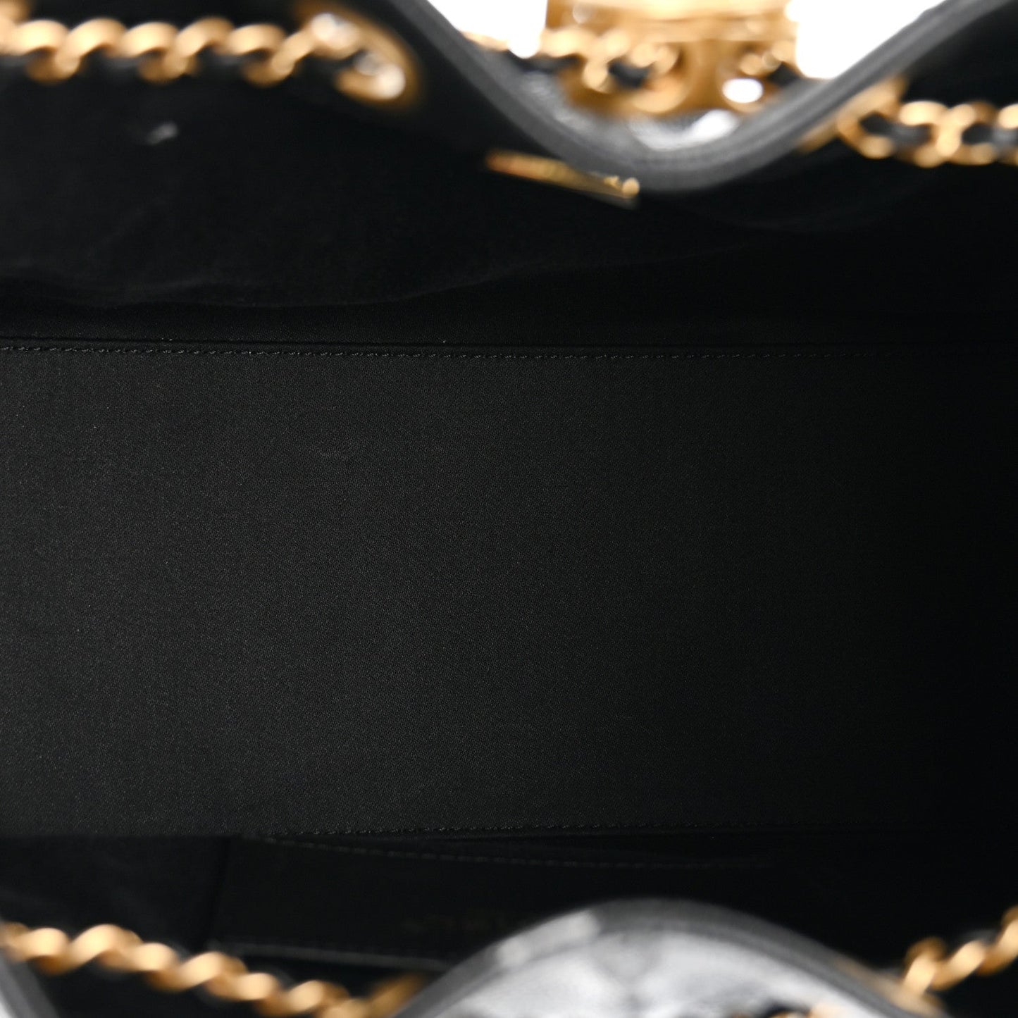 Caviar Quilted Small Chanel 25 Handbag Black