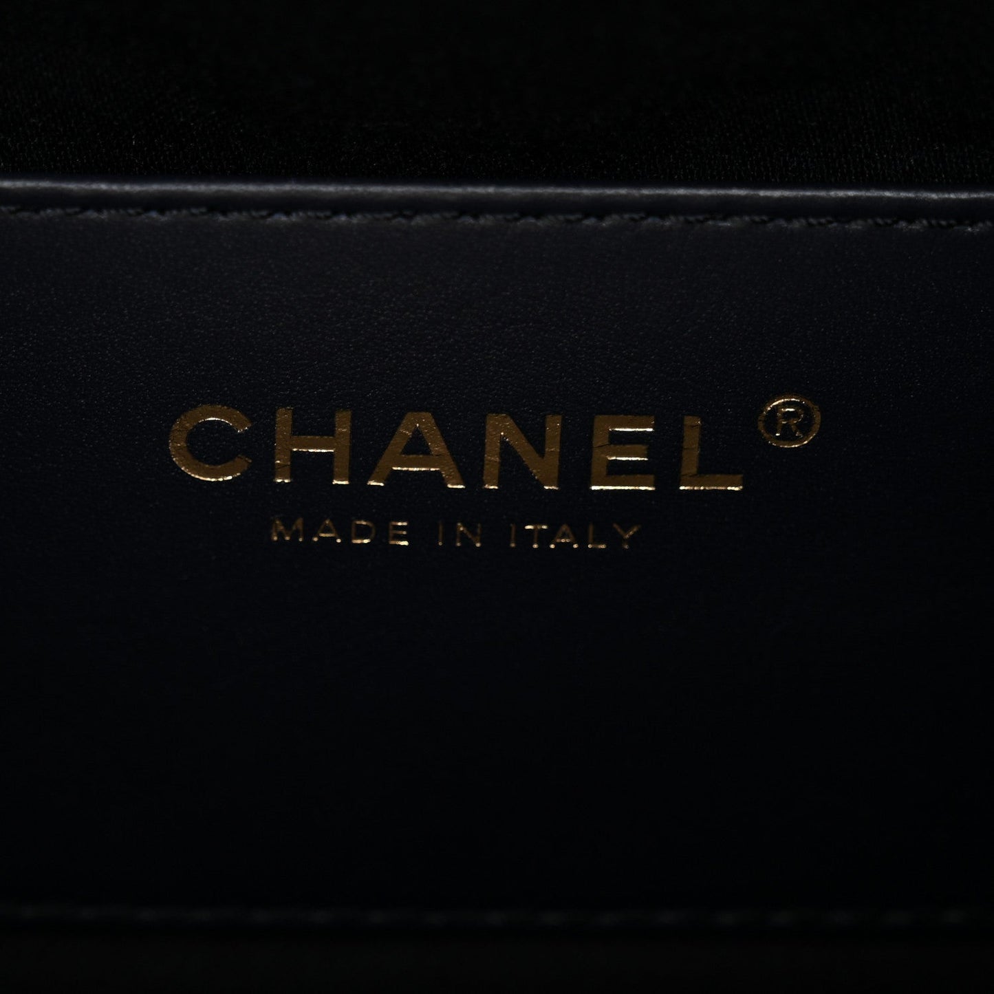 Denim Quilted Mini Chanel 25 Handbag Dark Blue
