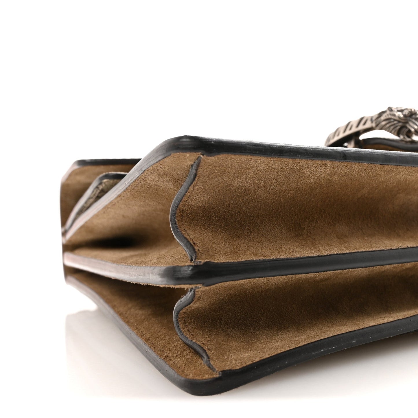 GG Supreme Monogram Medium Dionysus Shoulder Bag Taupe