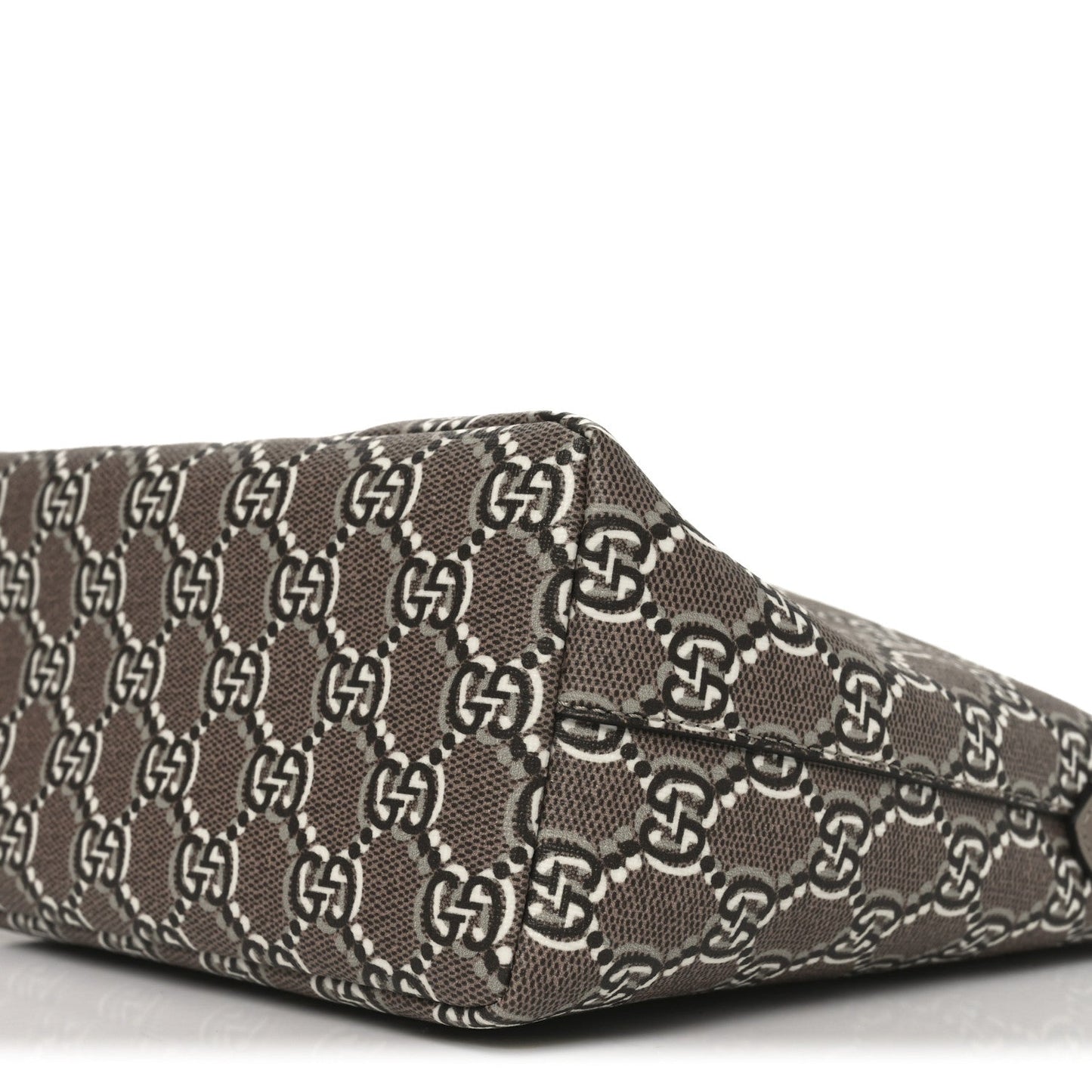 GG Shadow Monogram Super Mini Ophidia Shoulder Bag Taupe
