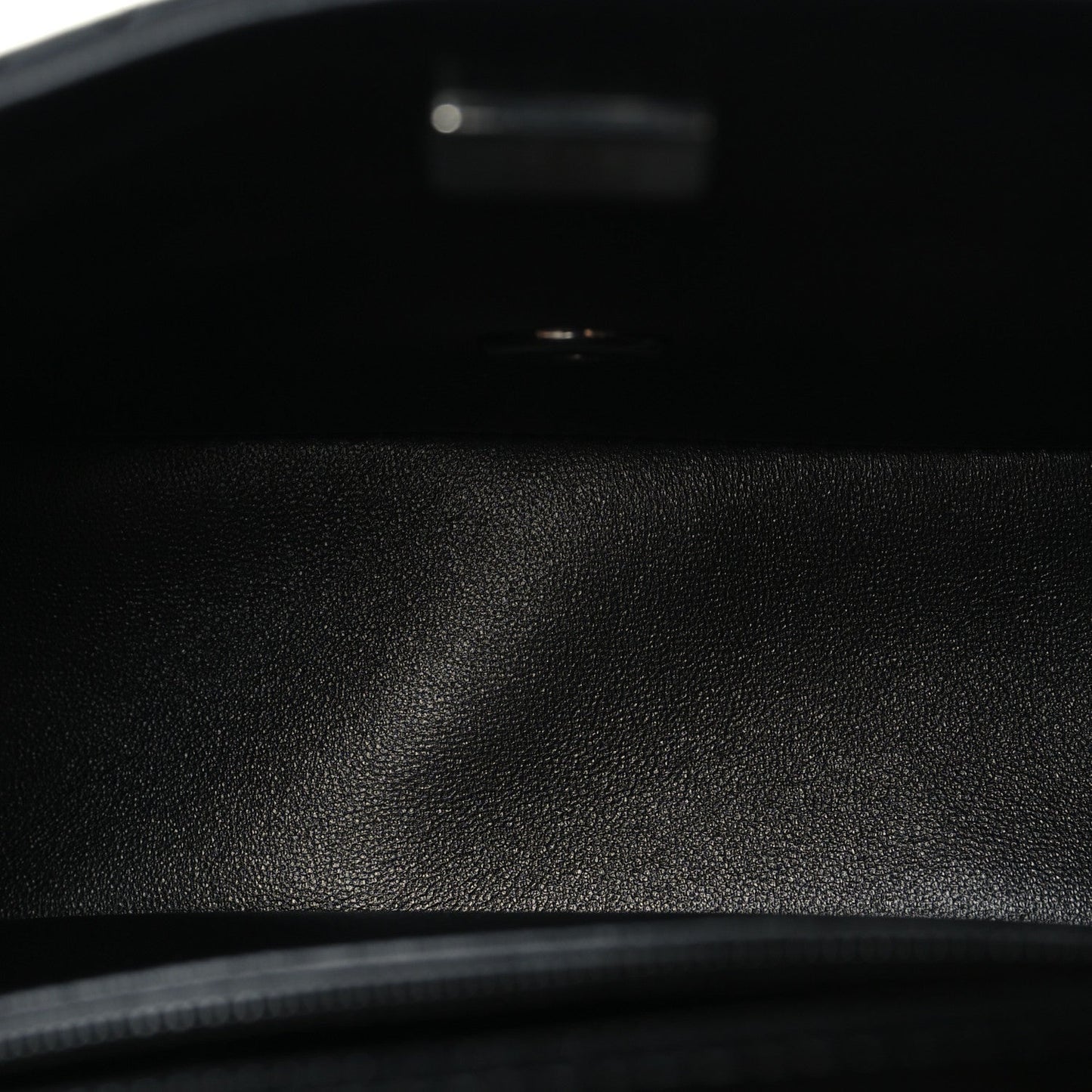 Lambskin Quilted Mini Square Flap Black