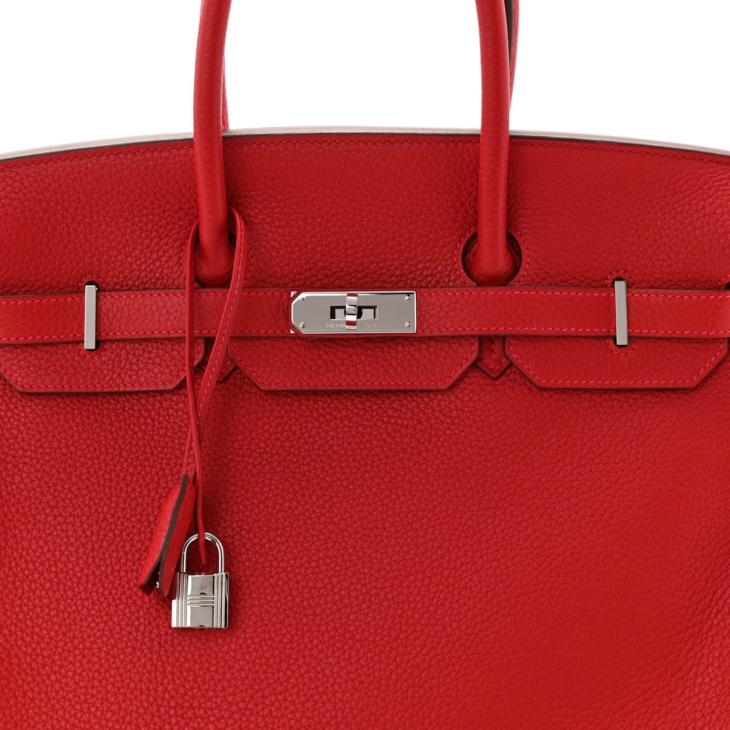 Togo Birkin 35 Rouge Casaque