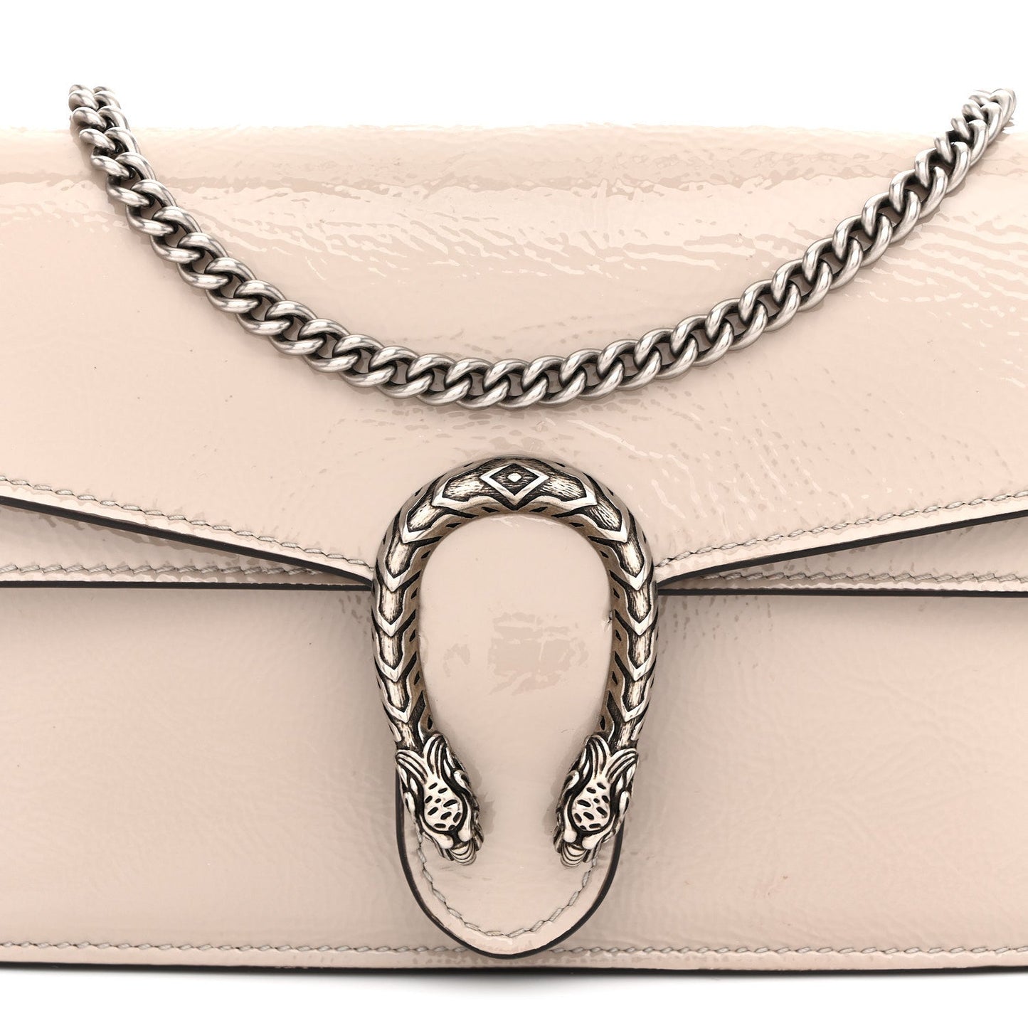 Crinkled Patent Mini Dionysus Shoulder Bag Sphinx