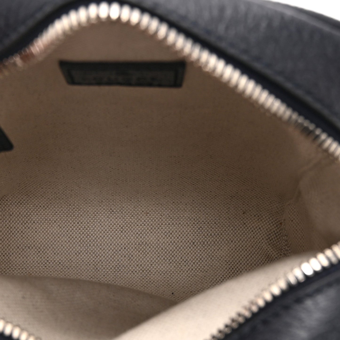 GG Supreme Monogram Textured Calfskin Web Mini Ophidia Messenger Beige Blue