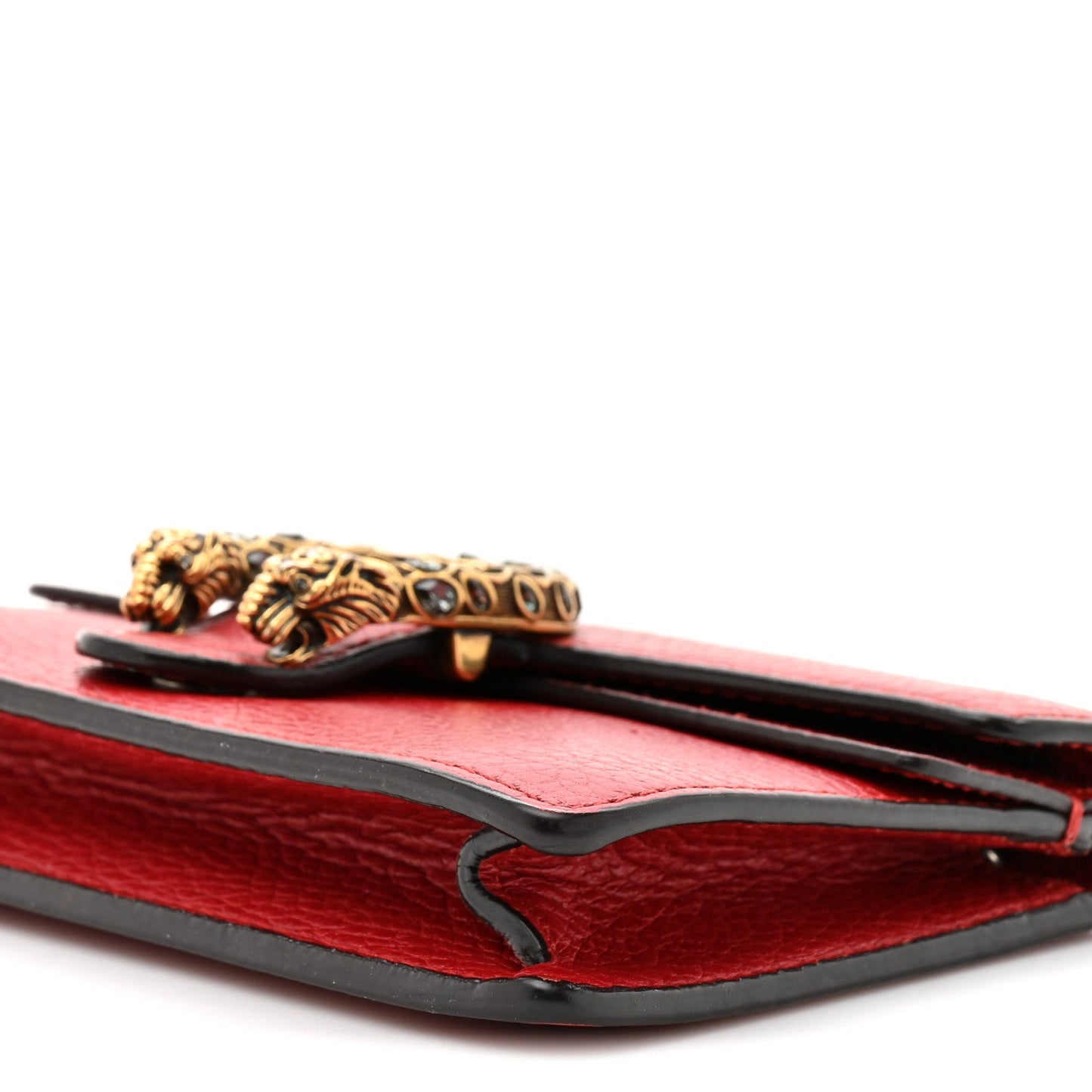 Calfskin Super Mini Dionysus Shoulder Bag Hibiscus Red