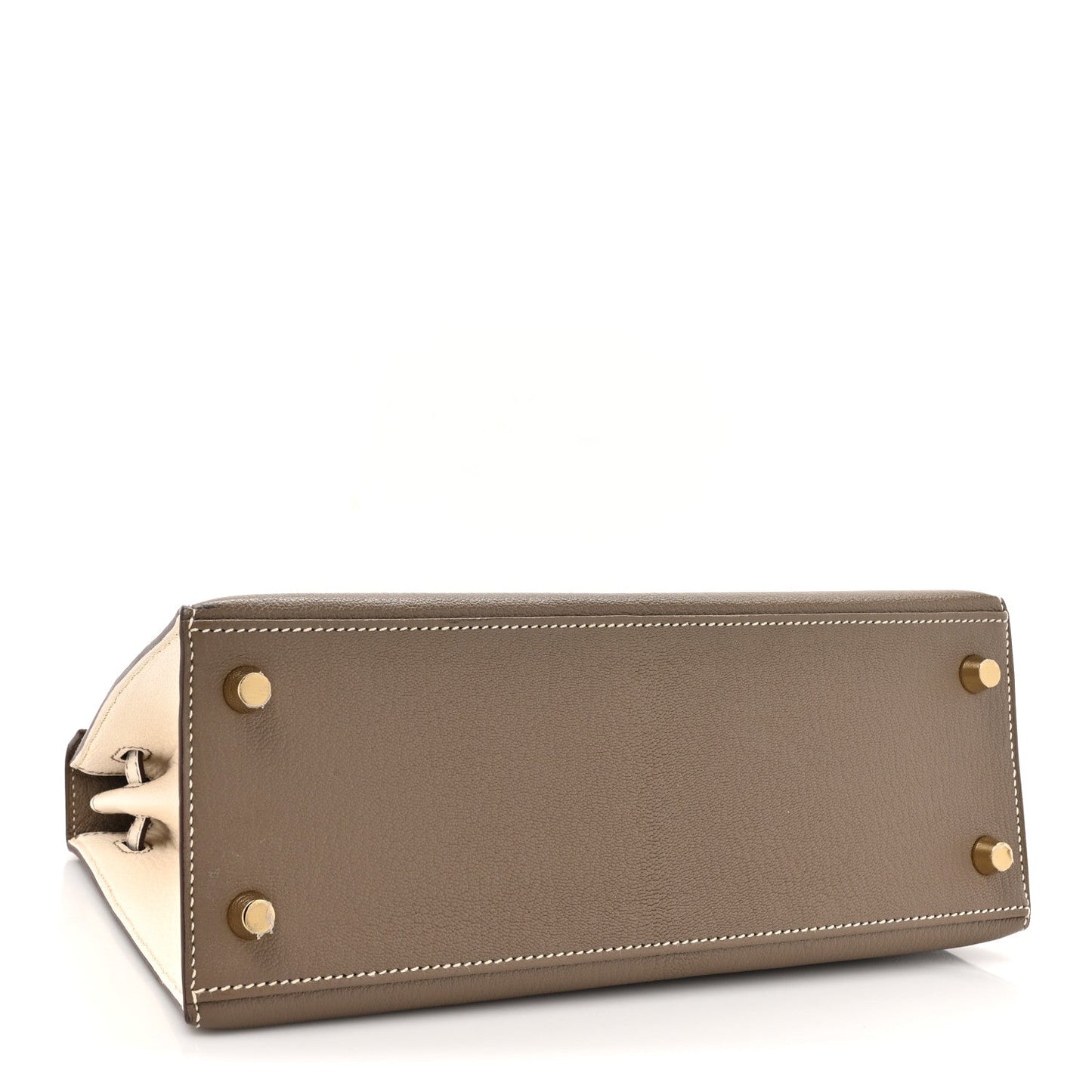 Chevre Mysore Horseshoe Kelly Sellier 25 Gris Asphalte Craie